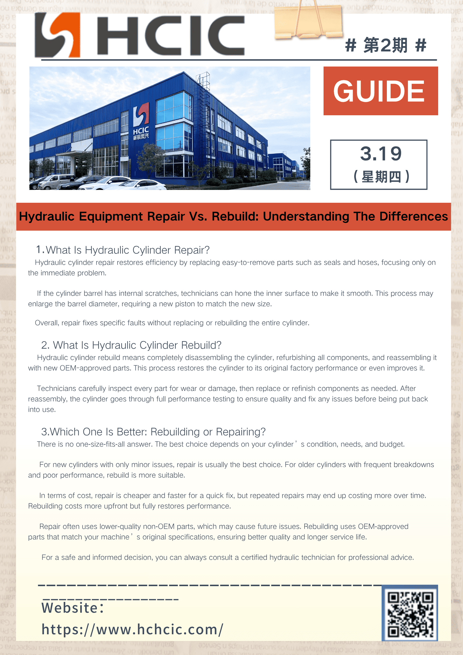 Hydraulic Equipment Repair Vs. Rebuild: Understanding The Differences
