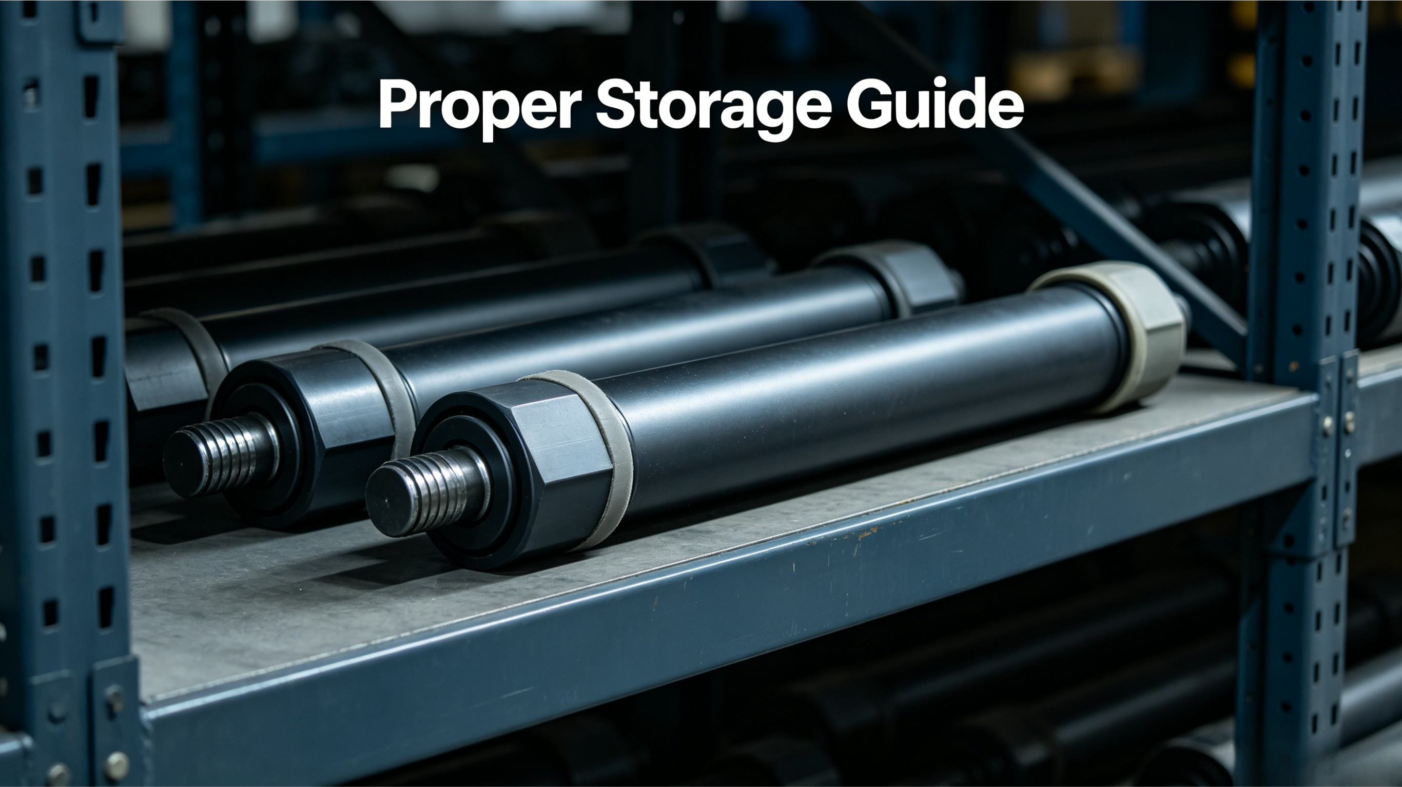 Practical Guide: Basic Requirements for Hydraulic Cylinder Storage