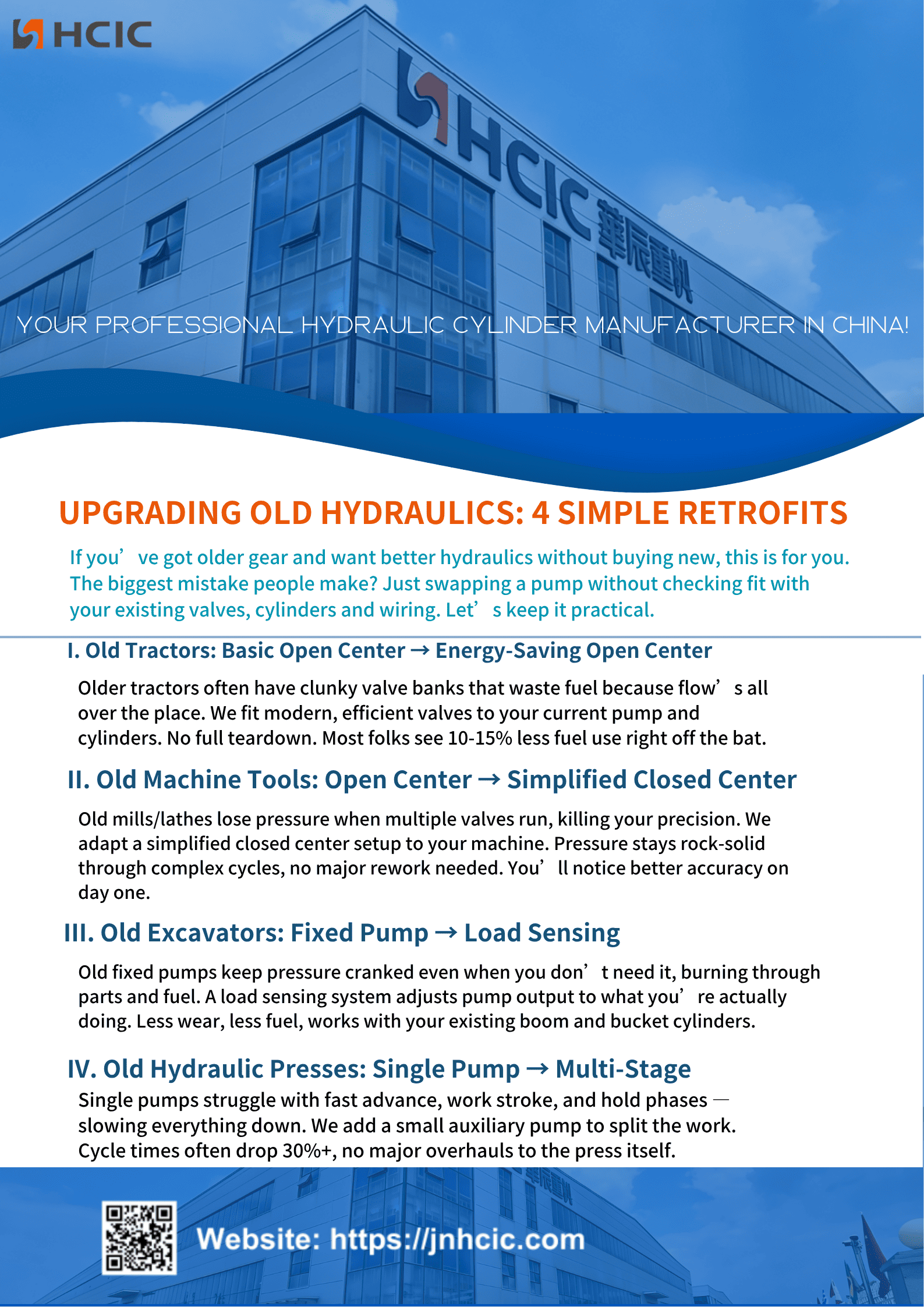 Upgrading Old Hydraulics: 4 Simple Retrofits