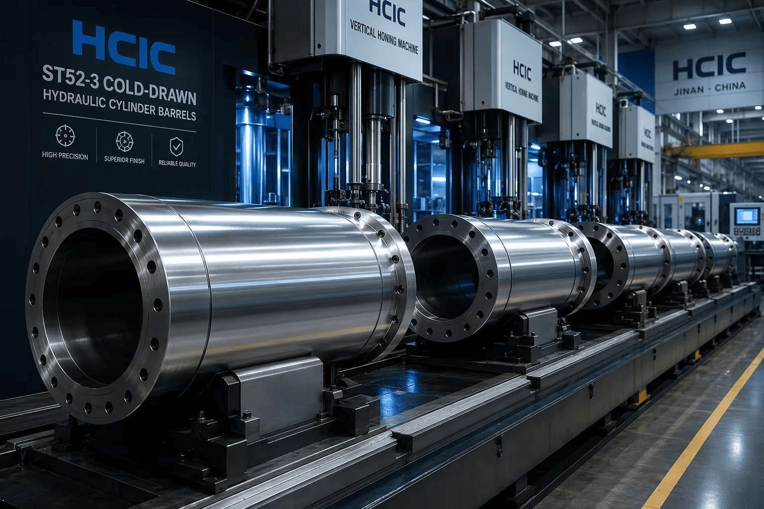 Beyond the Iron: Why HCIC’s Shift to ST52-3 Cold-Drawn Tubes is Redefining Custom Cylinder Fatigue Life