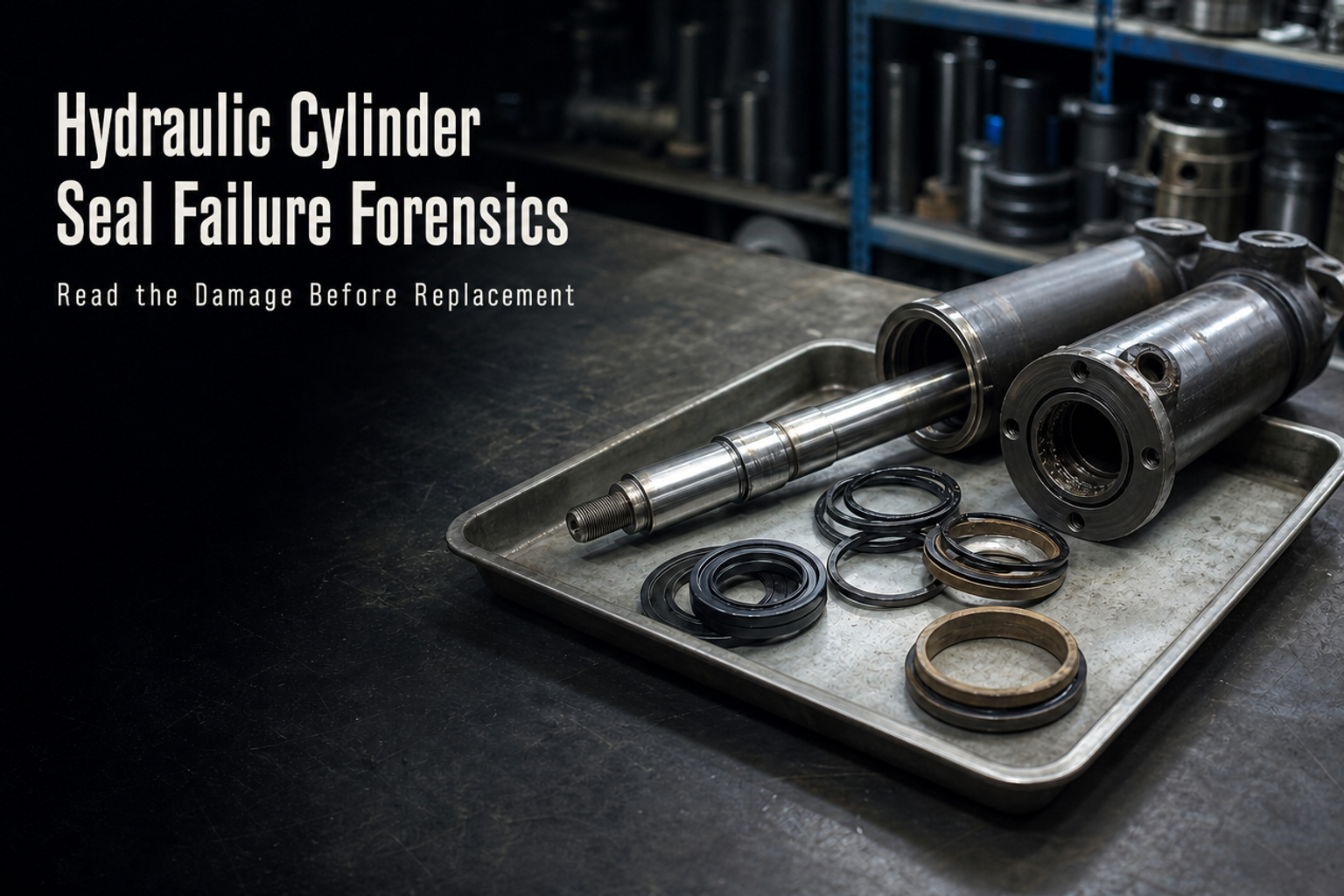 Hydraulic Cylinder Seal Failure Forensics: Read the Damage Before Ordering a Replacement
