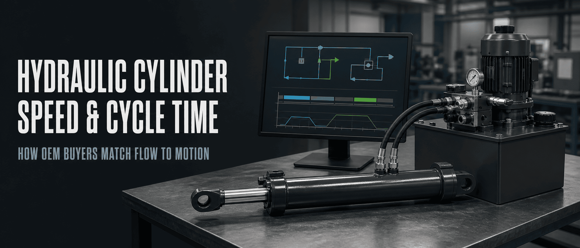 Hydraulic Cylinder Speed and Cycle Time: How OEM Buyers Match Flow to Motion