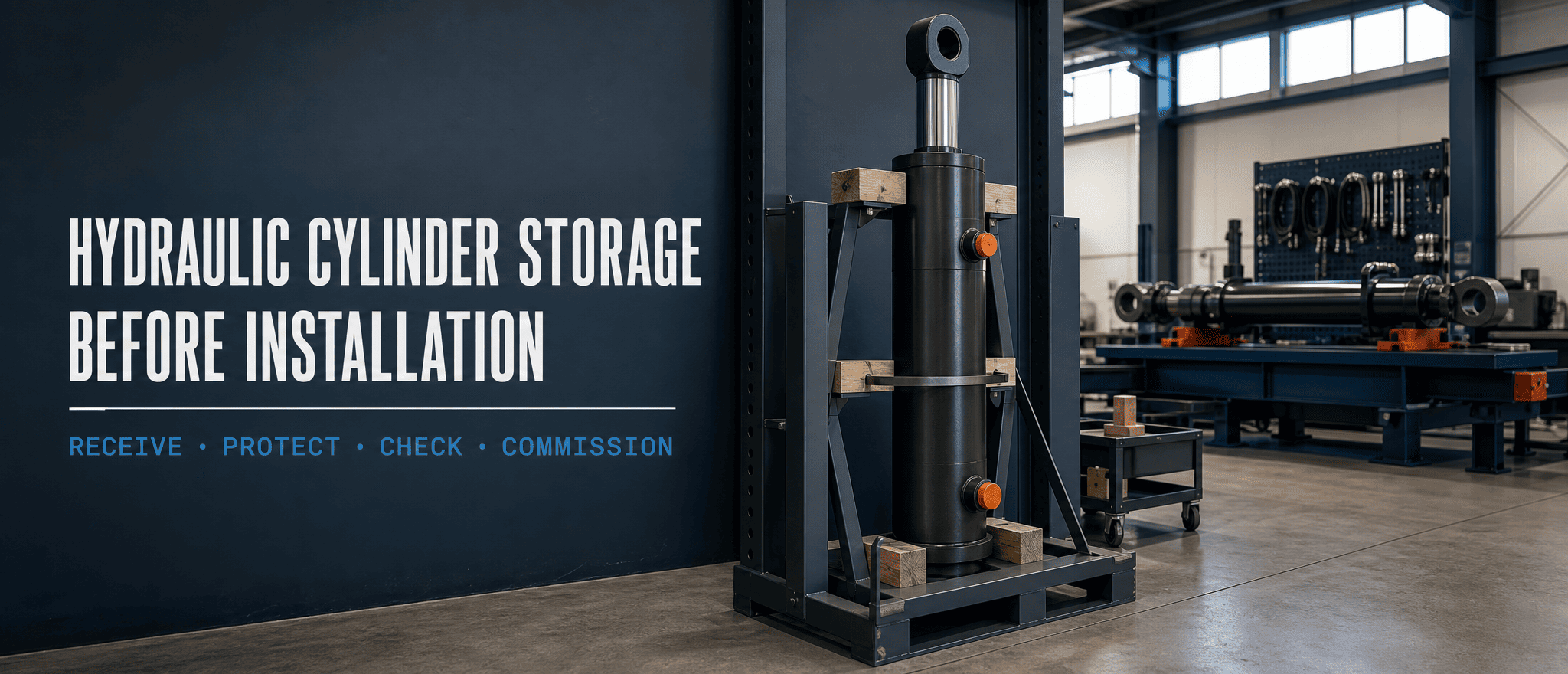 Hydraulic Cylinder Storage and Installation: An OEM Guide Before Commissioning