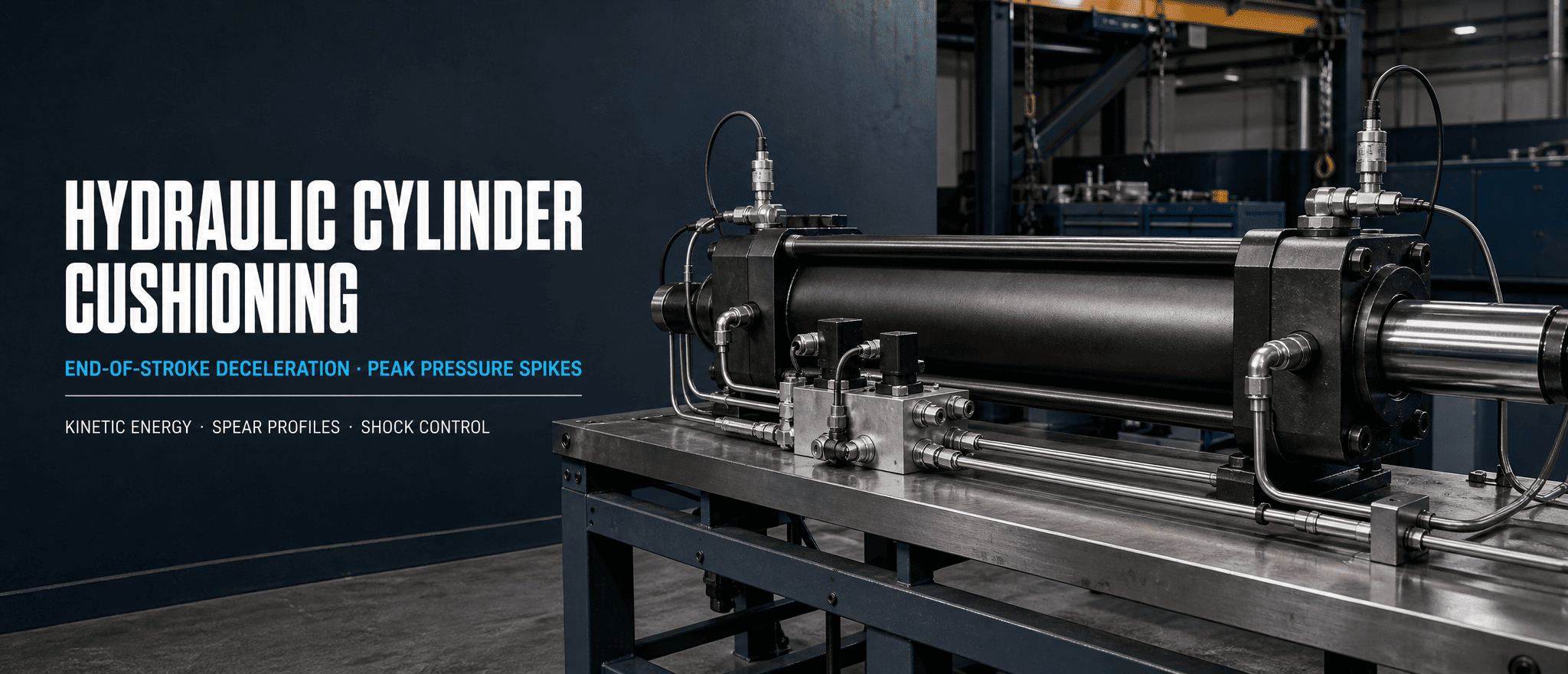 Hydraulic Cylinder Cushioning Sizing: How to Control End-of-Stroke Deceleration and Pressure Spikes