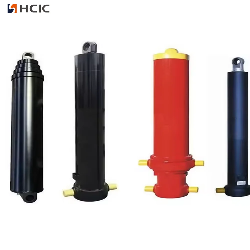 Front‑Mount Hydraulic Telescopic Cylinder For Dump Truck