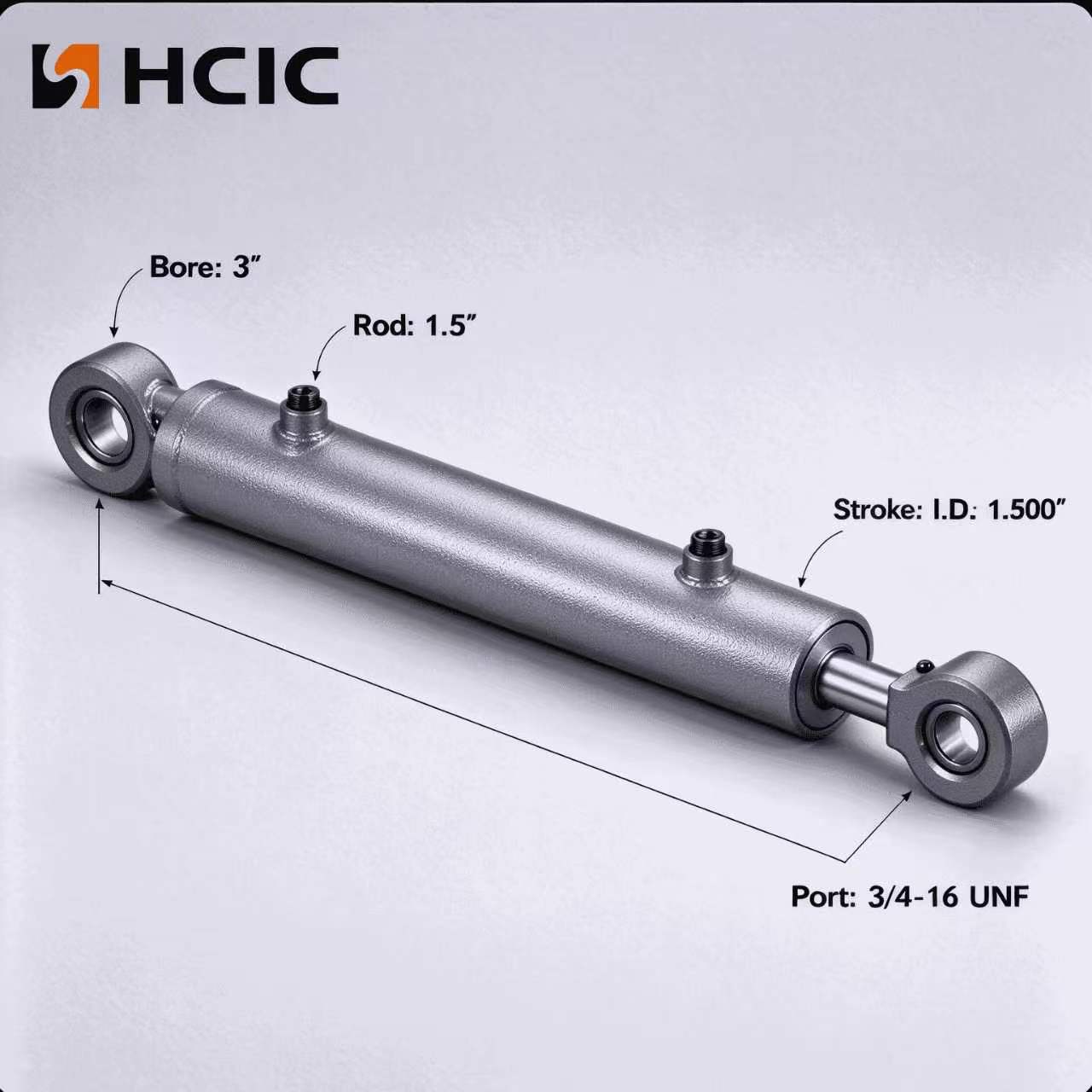 Lift & Reach Hydraulic Cylinder for Waste Collection Machinery