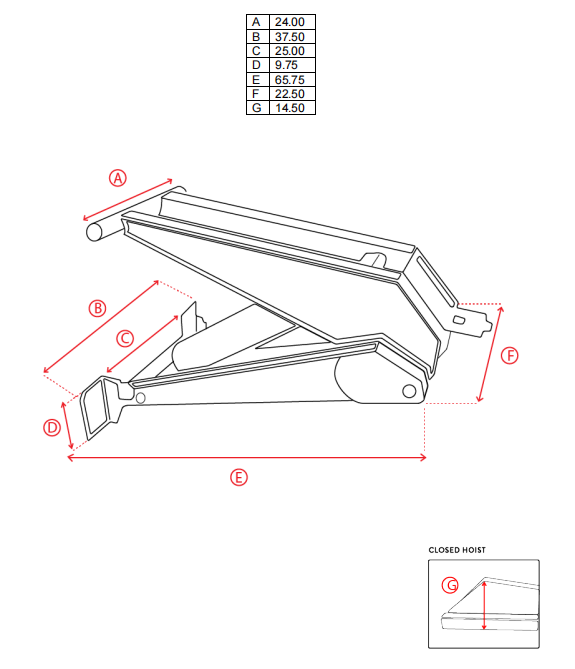 Light-Duty Scissor Hoist