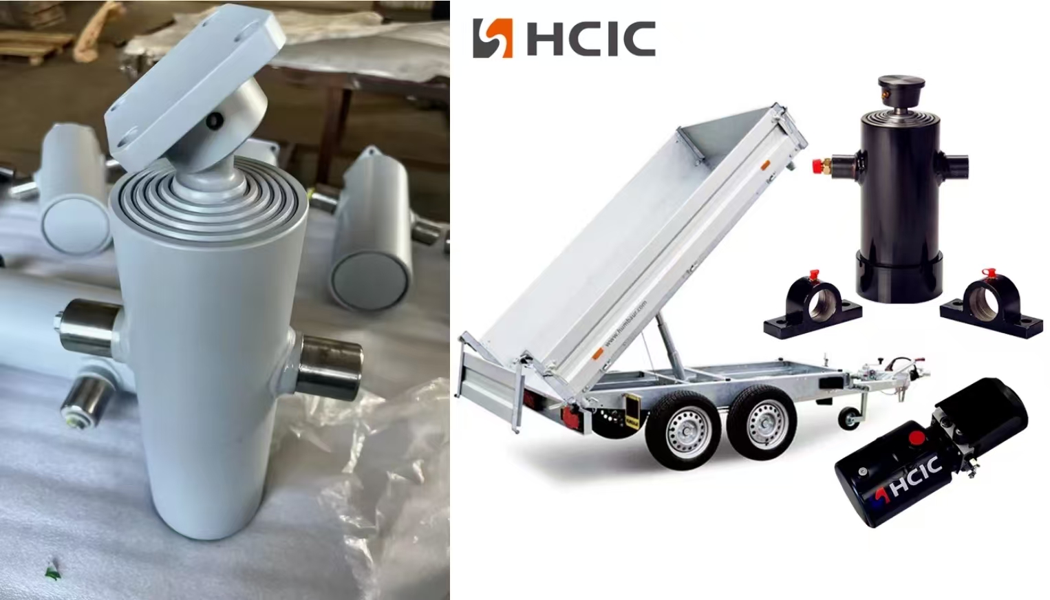small trailer hydraulic cylinder