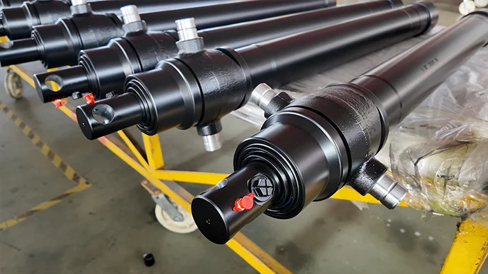 telescopic hydraulic cylinder