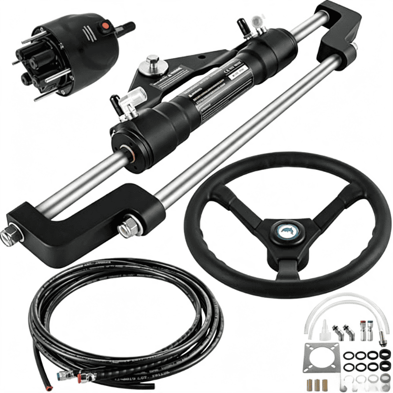 Marine Outboard Hydraulic Steering System