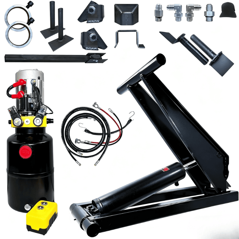 Scissor Hoist for Dump Trailer Lifting Systems
