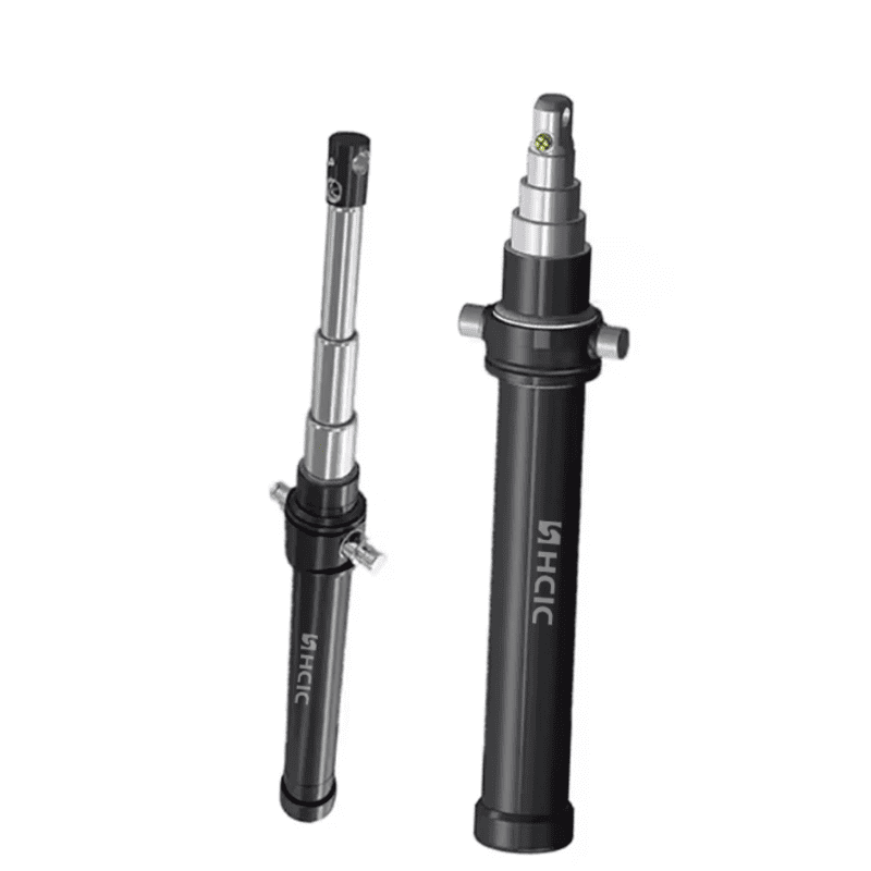 Single-Acting Teleacopic Hydraulic Cylinders