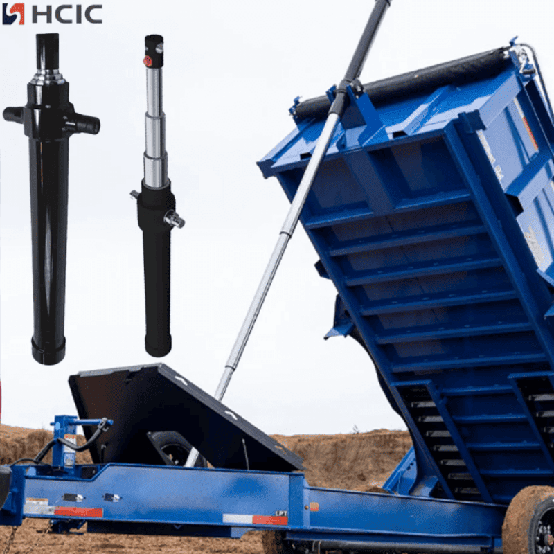 Telescopic Multi-Stage Hydraulic Cylinder